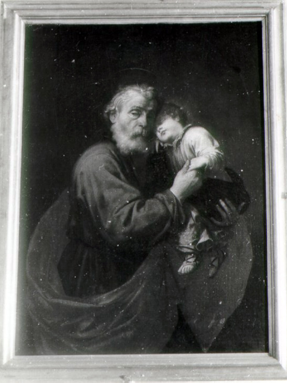 San Giuseppe e Gesù Bambino (dipinto) - ambito napoletano (prima metà sec. XVII)