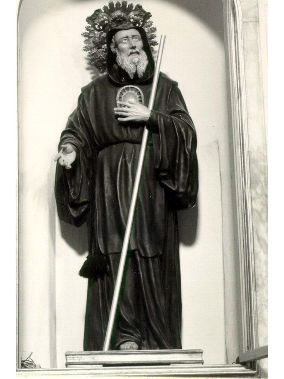 San Francesco d'Assisi (statua) - bottega napoletana (sec. XIX)