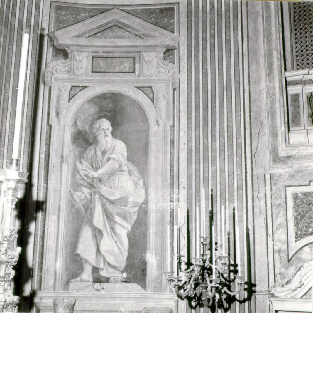 San Paolo Apostolo (dipinto) di Solimena Francesco detto Abate Ciccio (maniera) (seconda metà sec. XVIII)
