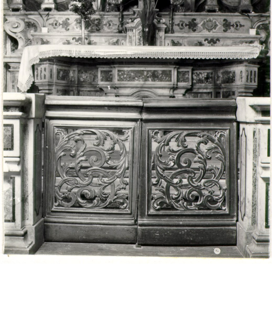 CANCELLETTO DI BALAUSTRATA, SERIE - manifattura napoletana (Prima metà sec. XIX)