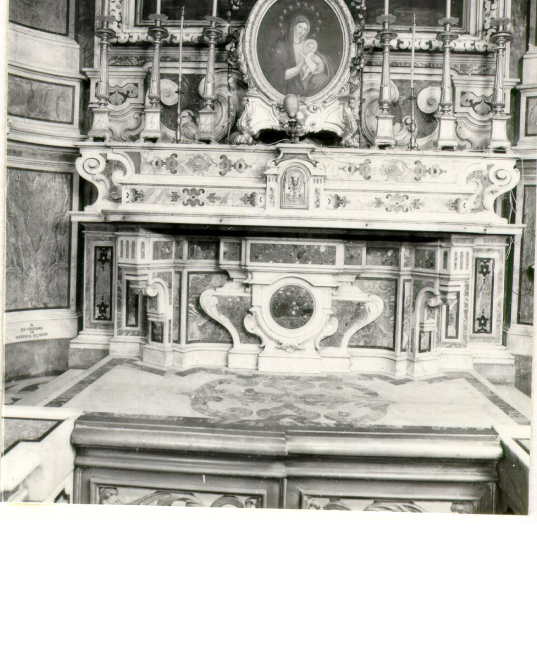 ALTARE, SERIE - BOTTEGA NAPOLETANA (Prima metà sec. XVIII)