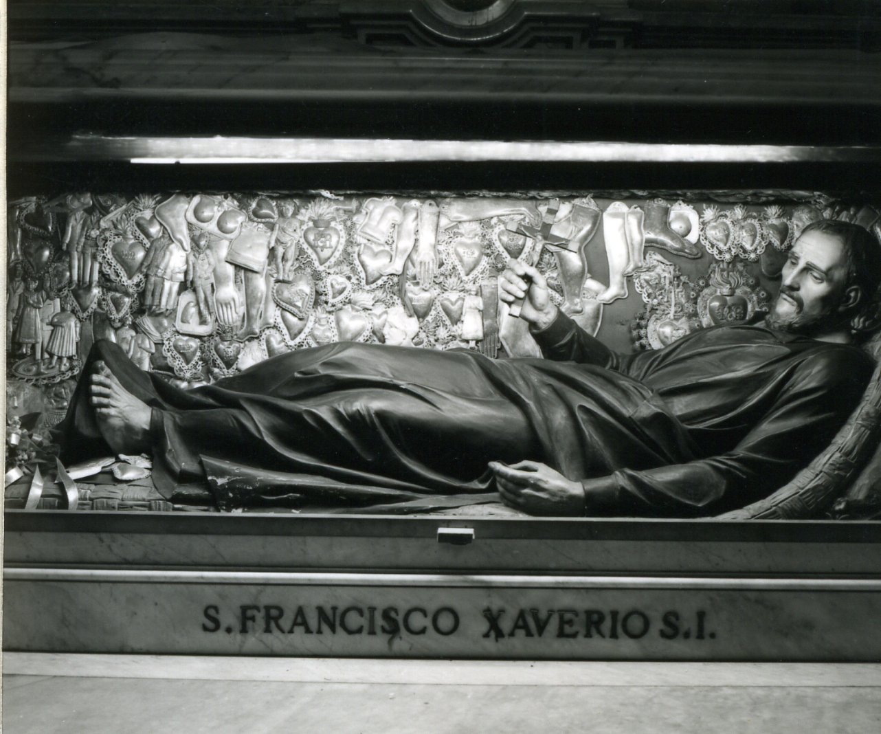 San Francesco Saverio (scultura) - bottega di Ortisei (sec. XX)