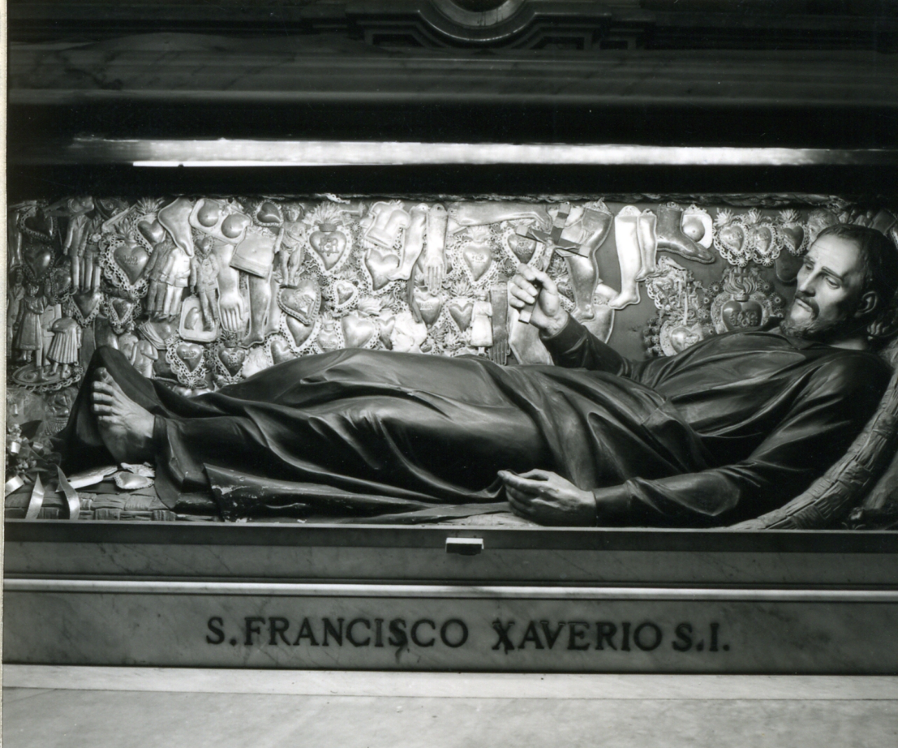 SAN FRANCESCO SAVERIO (SCULTURA) - MANIFATTURA DI ORTISEI (SECONDO QUARTO sec. XX)