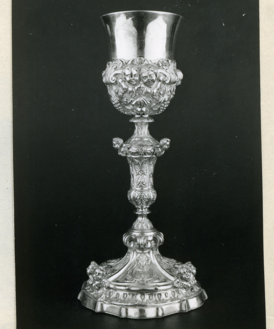 CALICE - bottega argentiera napoletana (FINE sec. XIX)