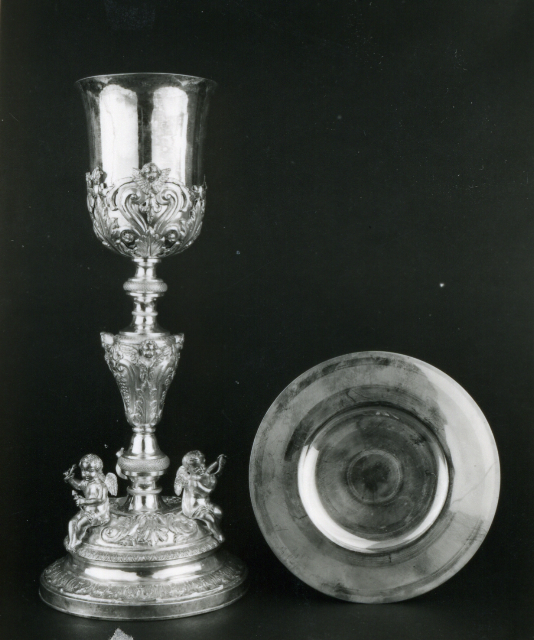 CALICE - bottega argentiera napoletana (FINE sec. XIX)