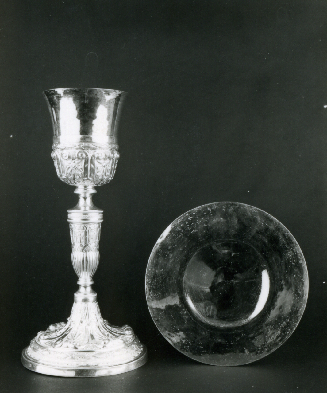 CALICE, ELEMENTO D'INSIEME - bottega argentiera napoletana (sec. XIX)