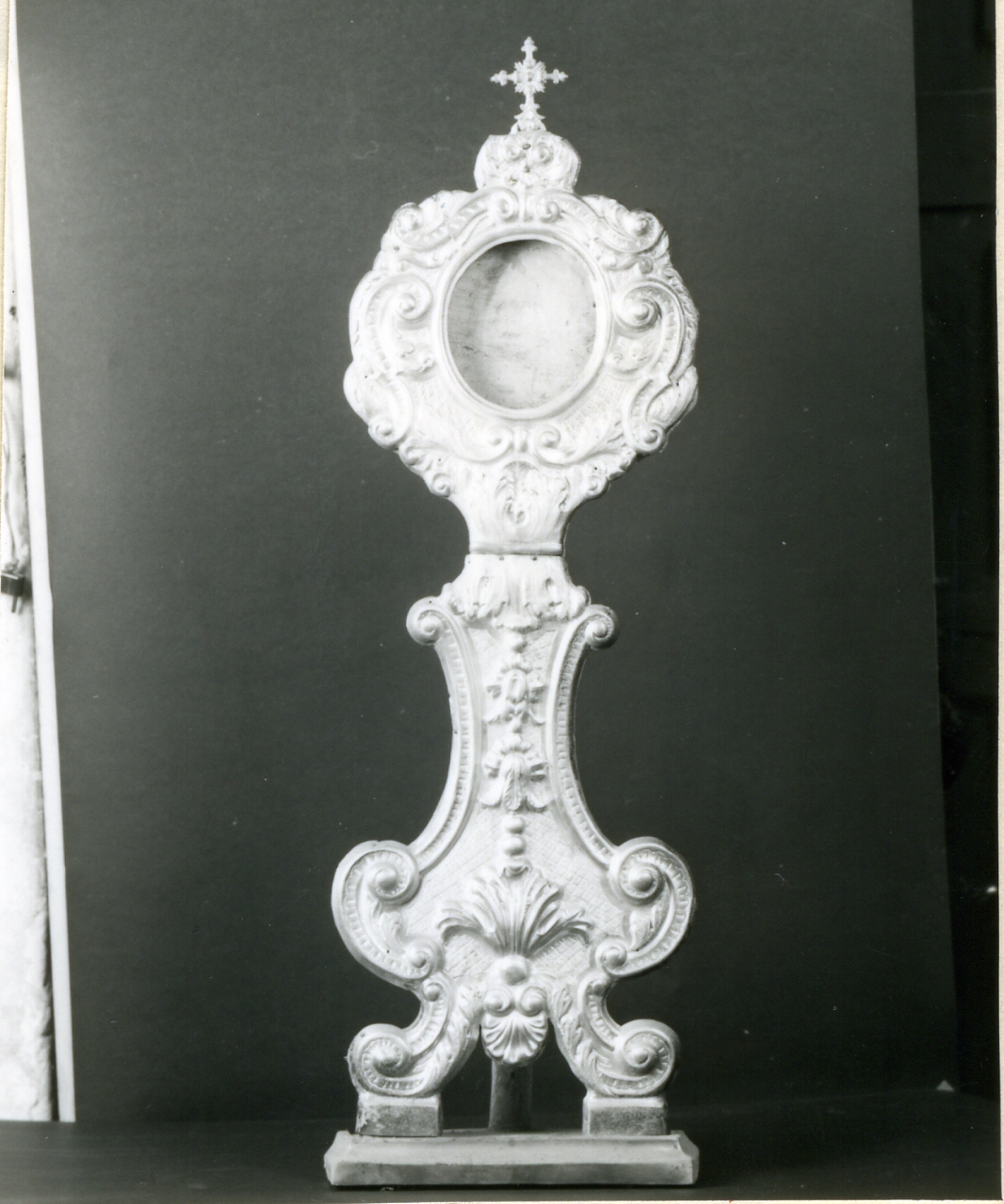 RELIQUIARIO - A OSTENSORIO, SERIE - manifattura napoletana (Prima metà sec. XIX)