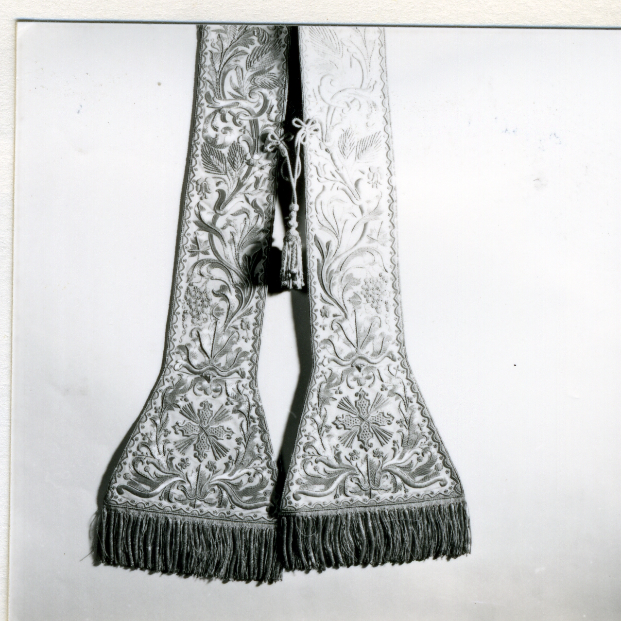 STOLA - manifattura napoletana (TERZO QUARTO sec. XIX)