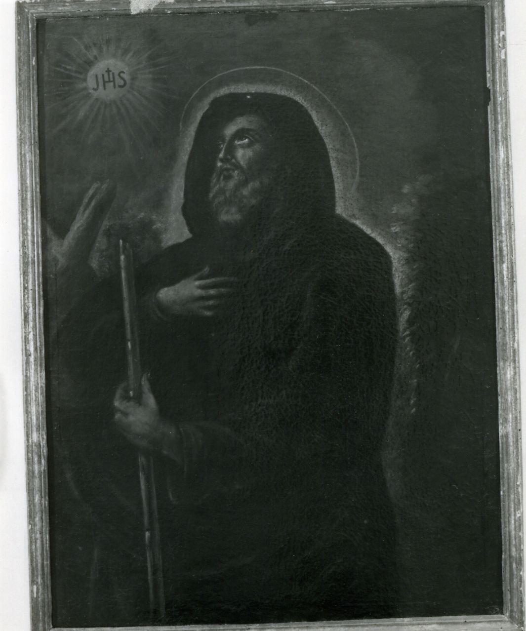 SAN FRANCESCO DI PAOLA (DIPINTO) - AMBITO NAPOLETANO (Seconda metà sec. XVIII)