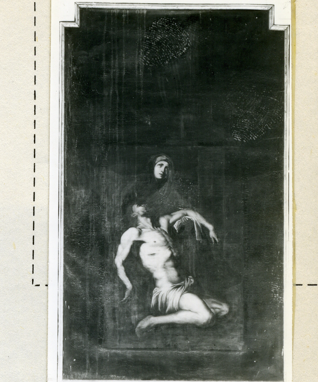 pietà (dipinto) di De Ribera Jusepe detto Spagnoletto (bottega) (seconda metà sec. XVII)