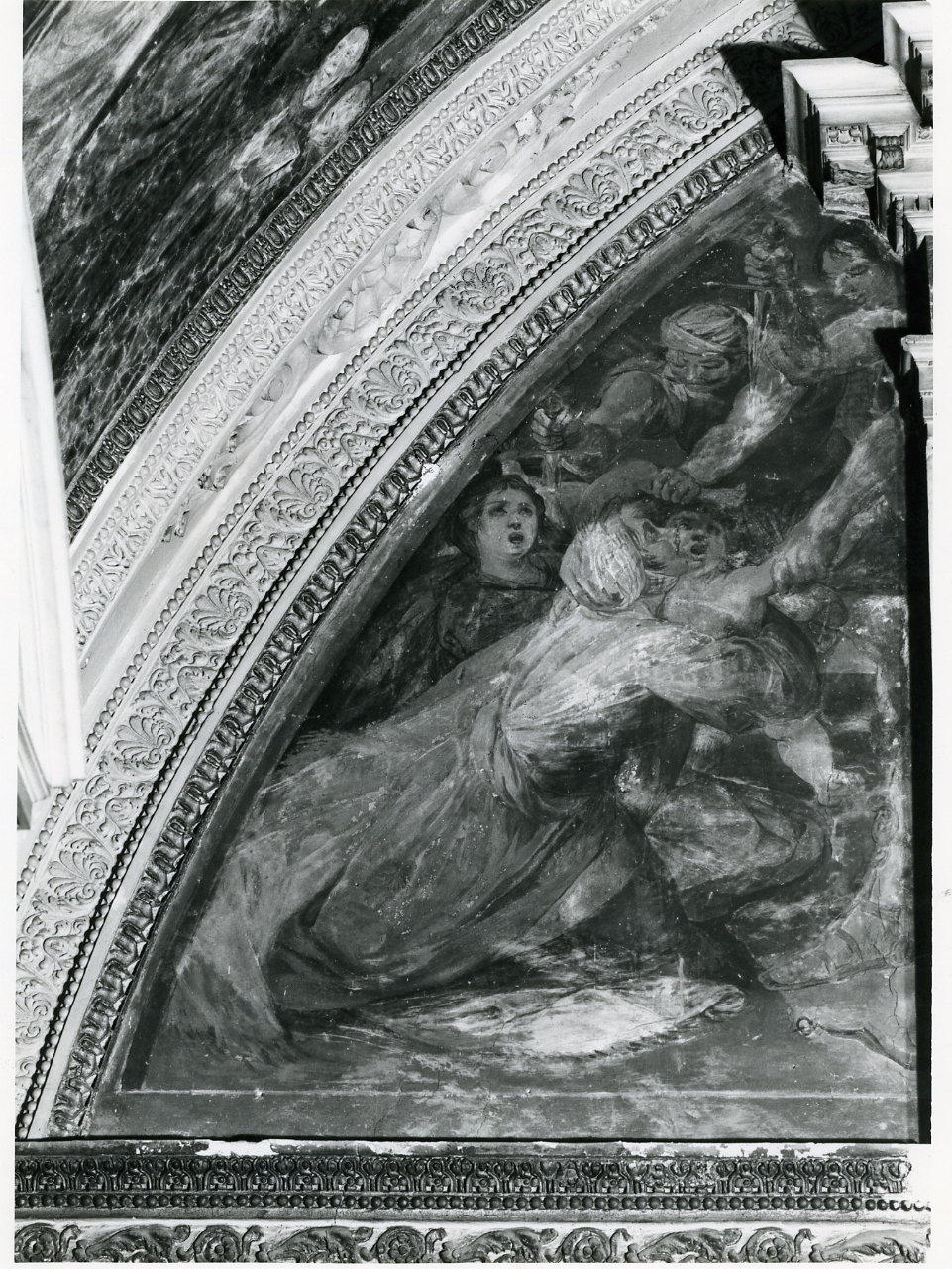 strage degli innocenti (dipinto, elemento d'insieme) di De Pino Vincenzo, Nucci Avanzino (e aiuti), Corenzio Belisario (e aiuti) (sec. XVI)