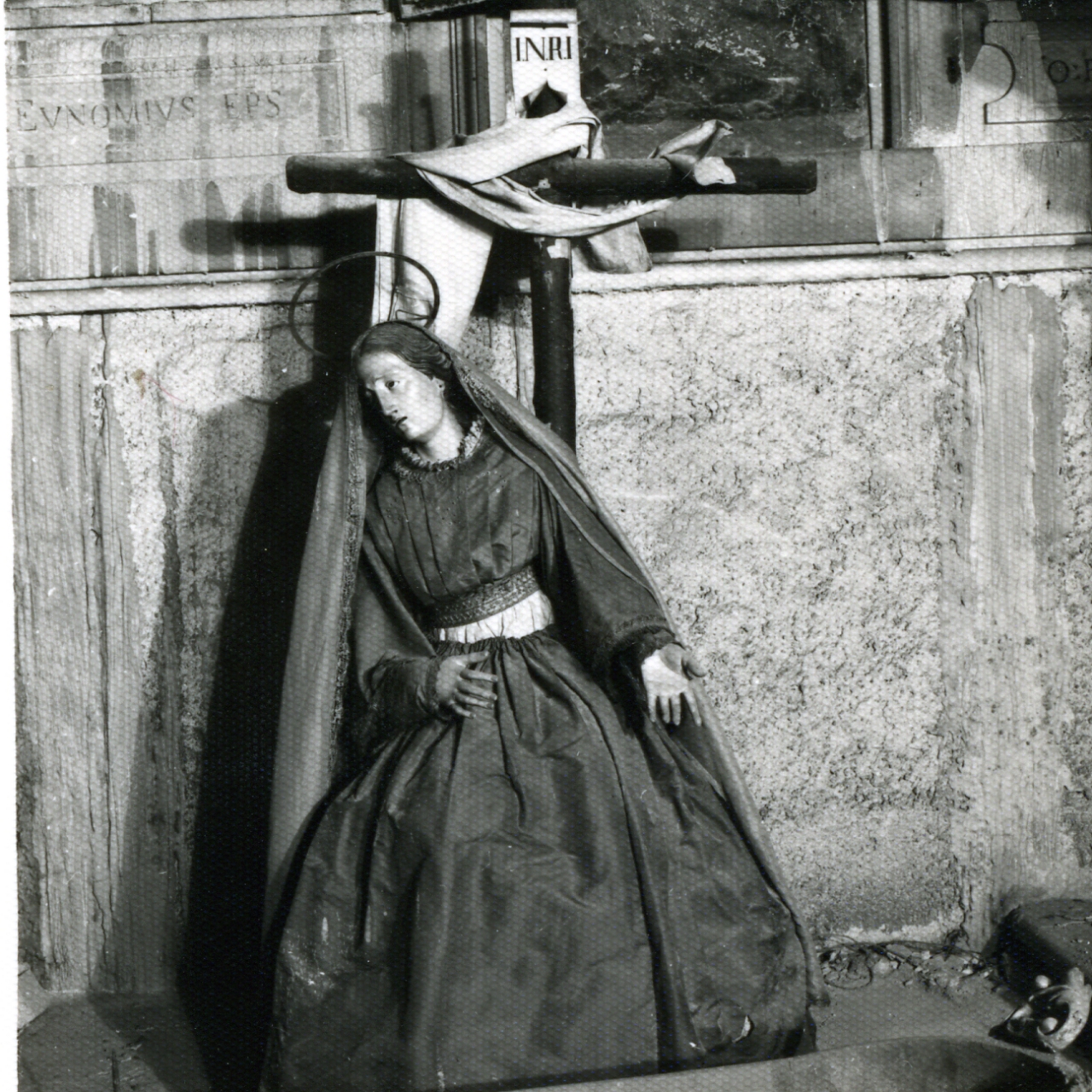 Madonna Addolorata (scultura) - ambito napoletano (fine sec. XIX)