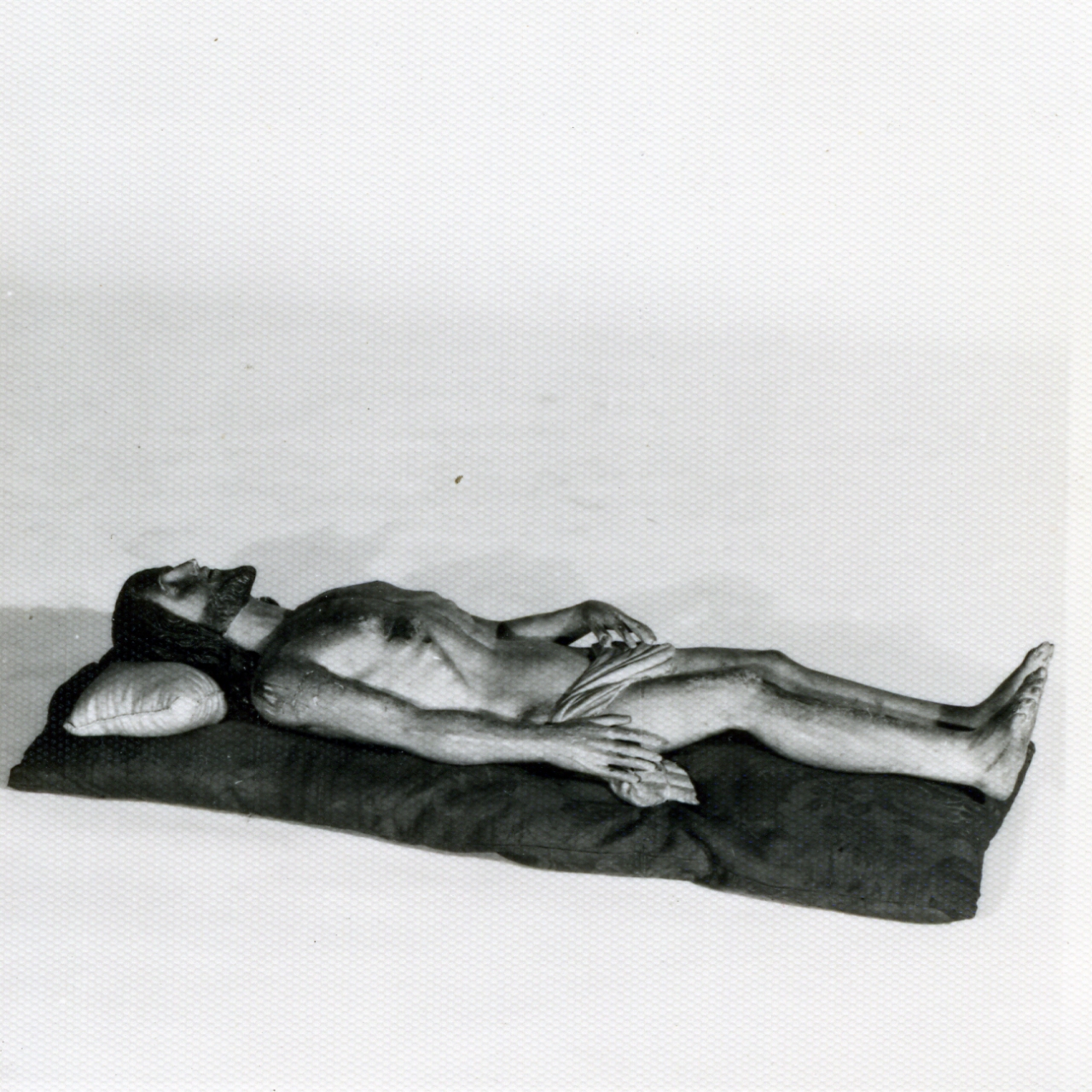 Cristo morto (scultura) - ambito napoletano (inizio sec. XX)