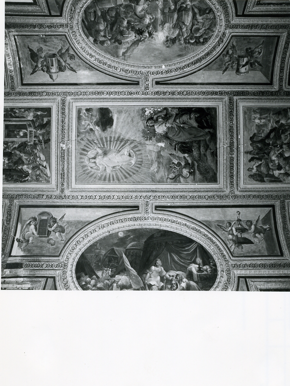 storie sacre (decorazione pittorica, complesso decorativo) di Corenzio Belisario (sec. XVII)