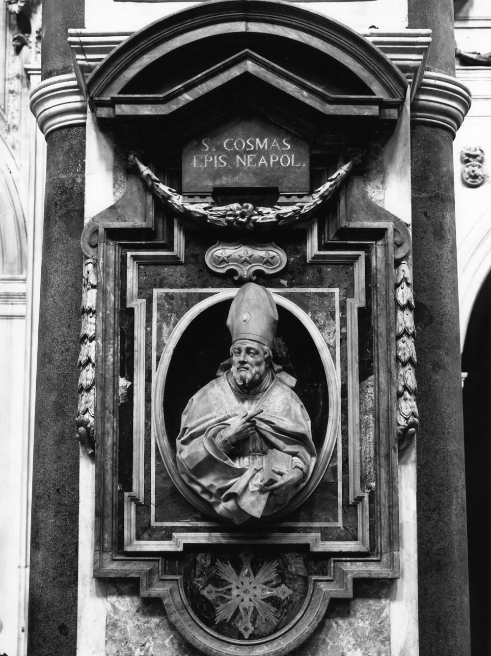 San Cosma (scultura) di D'Adamo Carlo (sec. XVII, sec. XVIII)