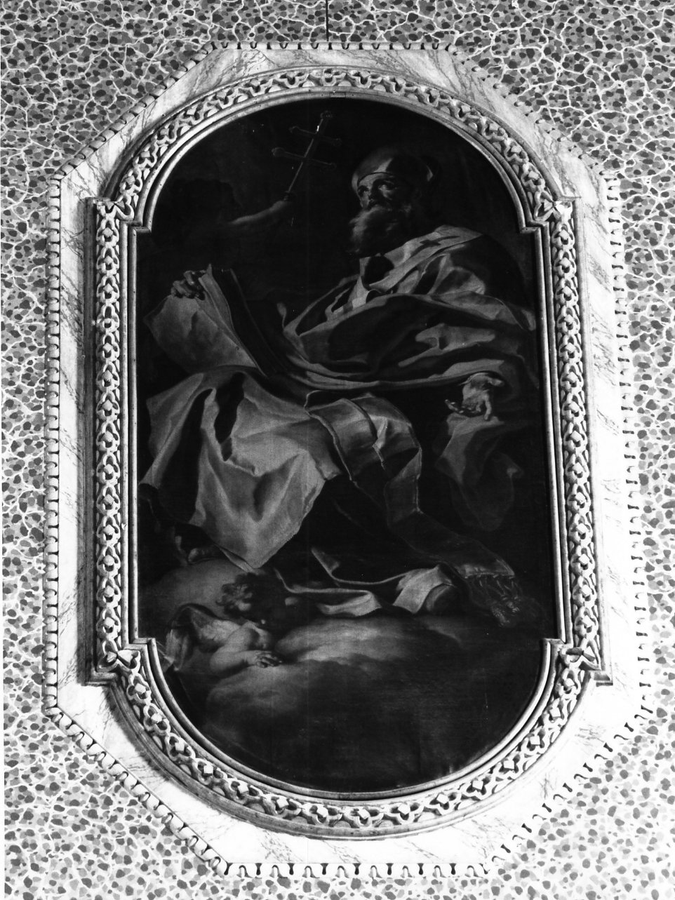 Sant'Atanasio (dipinto) di Solimena Francesco detto Abate Ciccio (sec. XVIII)