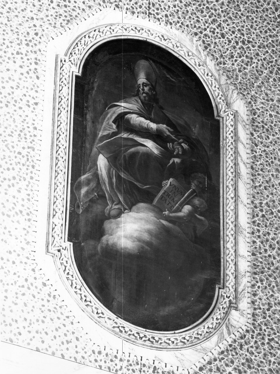 Sant'Agostino (dipinto) di Giordano Luca (sec. XVII)