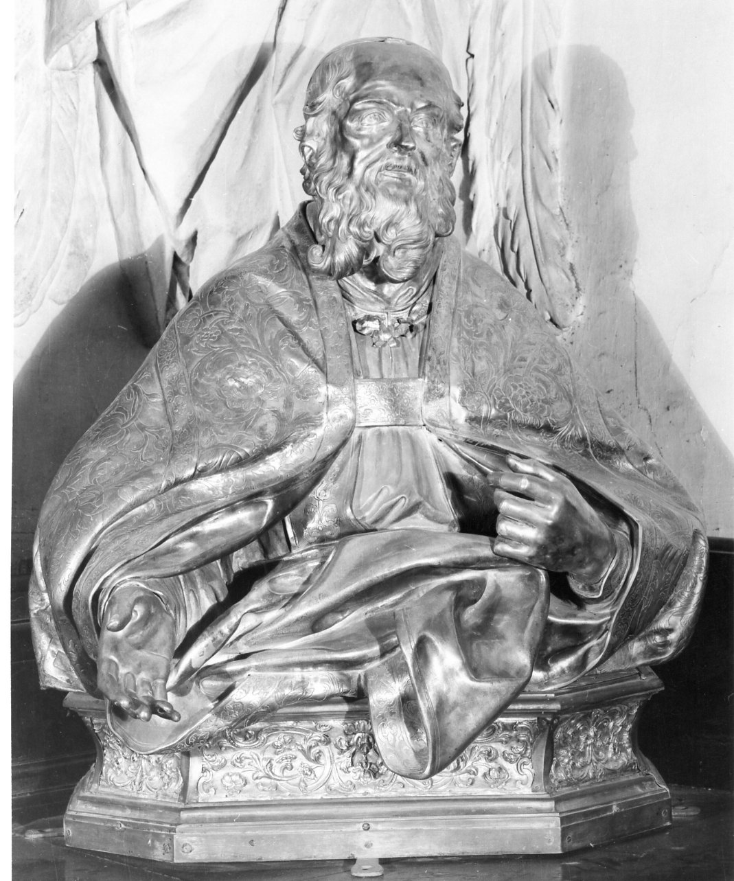 reliquiario - a busto di Granucci Bartolomeo, D'Aula Giovan Battista (sec. XVIII)