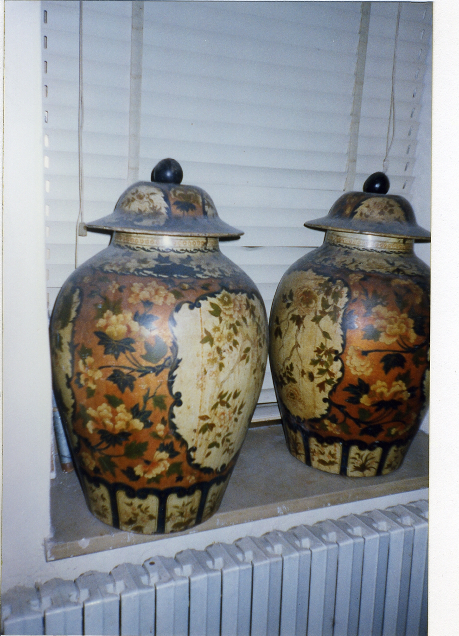 anfora, serie - bottega giapponese (prima metà sec. XIX)