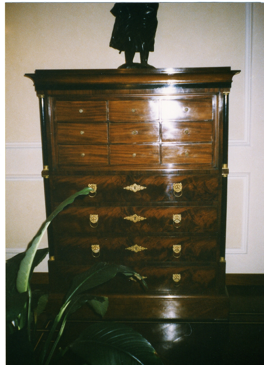 cassettone - bottega napoletana (prima metà sec. XIX)