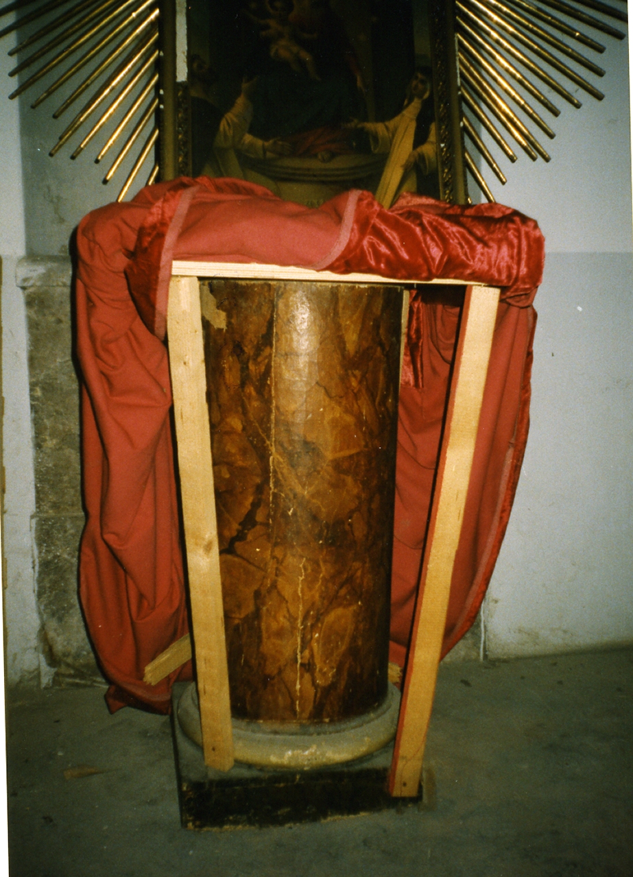 colonna - bottega napoletana (fine sec. XIX)