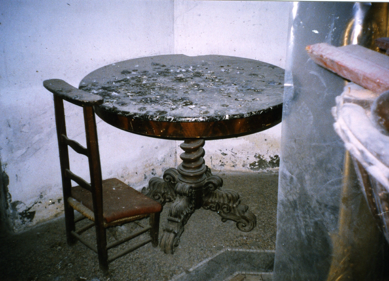 tavolo - bottega napoletana (fine sec. XIX)