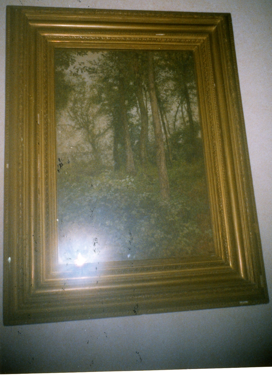 Gli Elci, scena campestre (dipinto) di Filosa Giovan Battista (seconda metà sec. XIX)