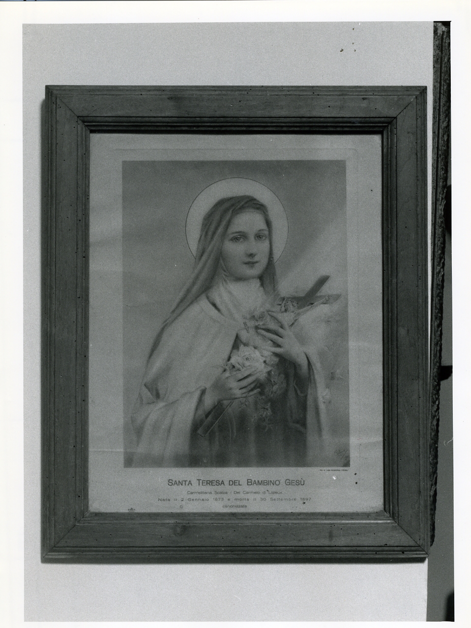 Santa Teresa del Bambino Gesù (stampa) - ambito francese (primo quarto sec. XX)