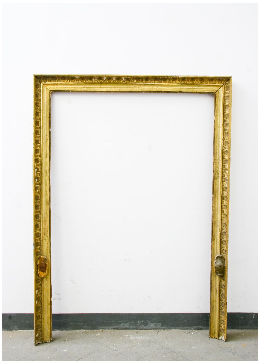 cornice di specchiera - bottega campana (sec. XIX)