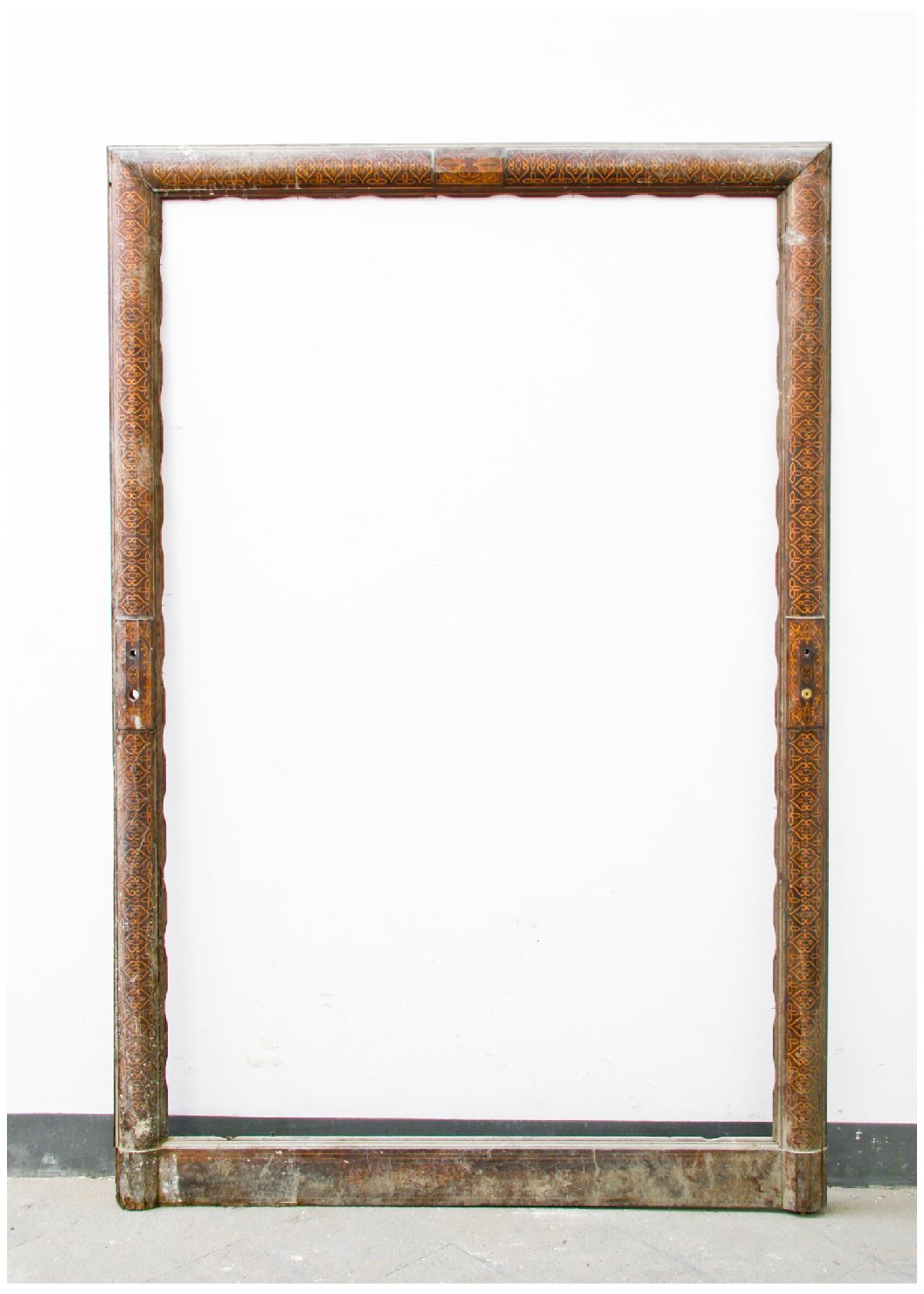 cornice di specchiera - bottega campana (sec. XIX)