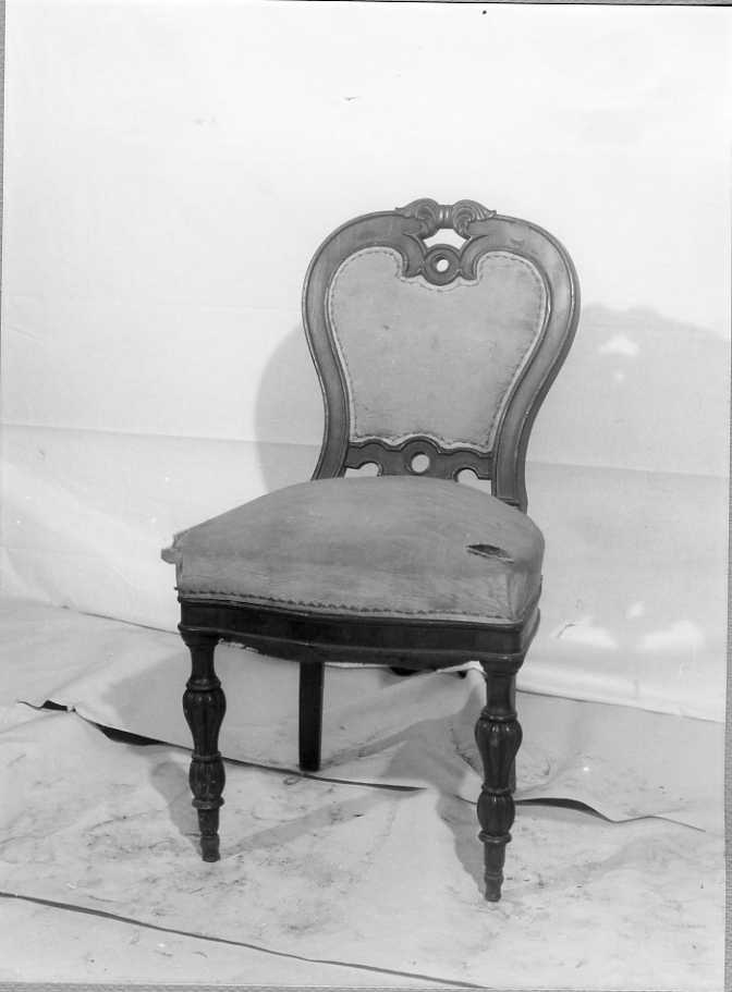 sedia - bottega napoletana (sec. XIX)