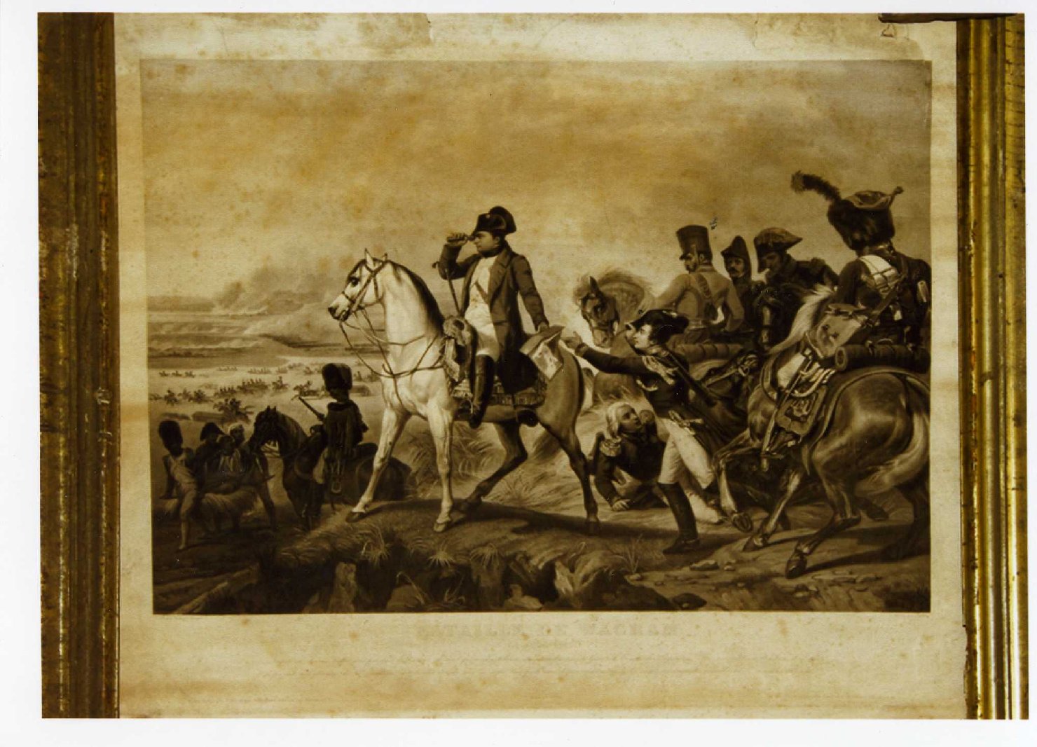 battaglia (stampa) - ambito napoletano (sec. XIX)