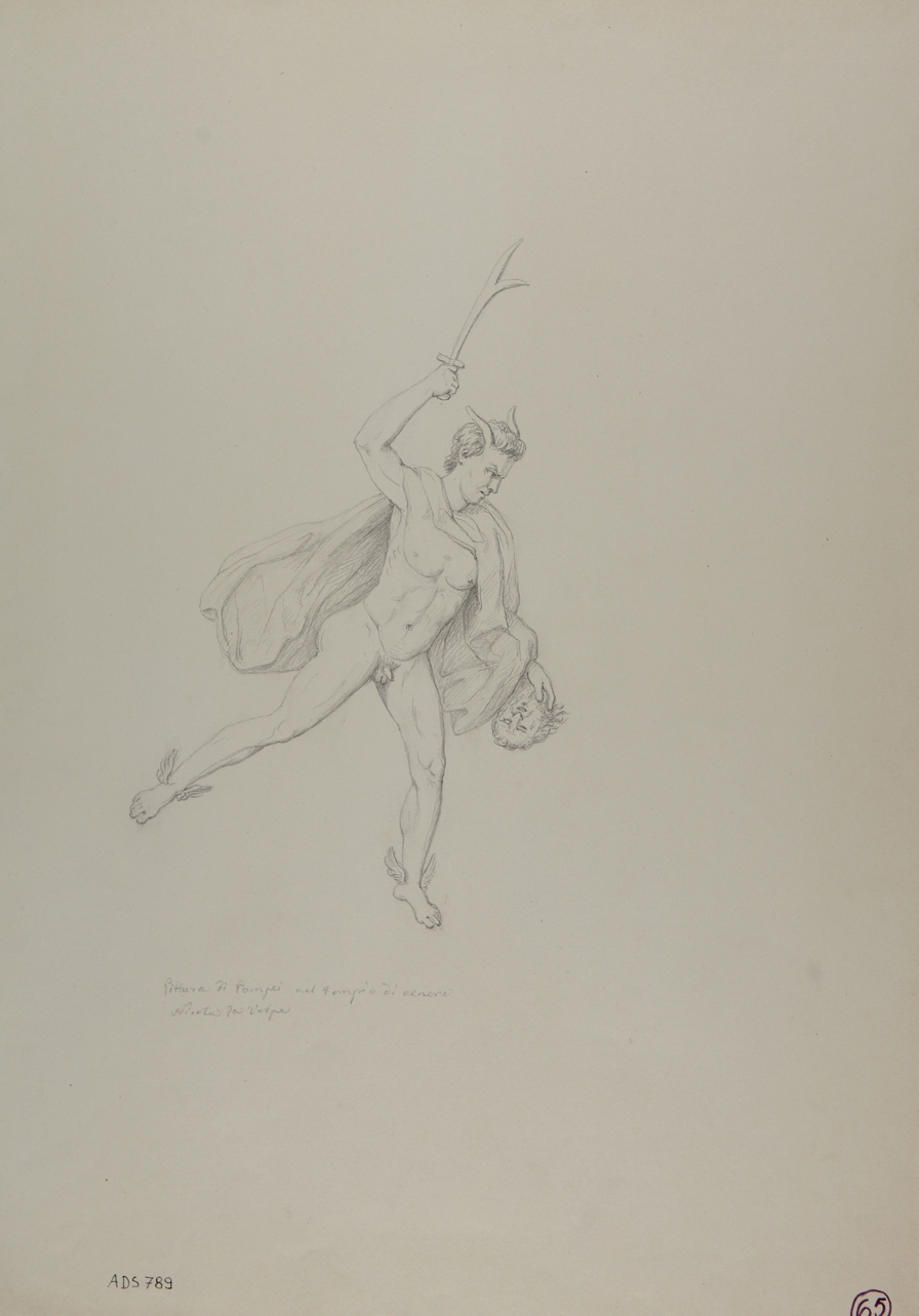 Perseo (disegno) di La Volpe Nicola (terzo quarto sec. XIX)