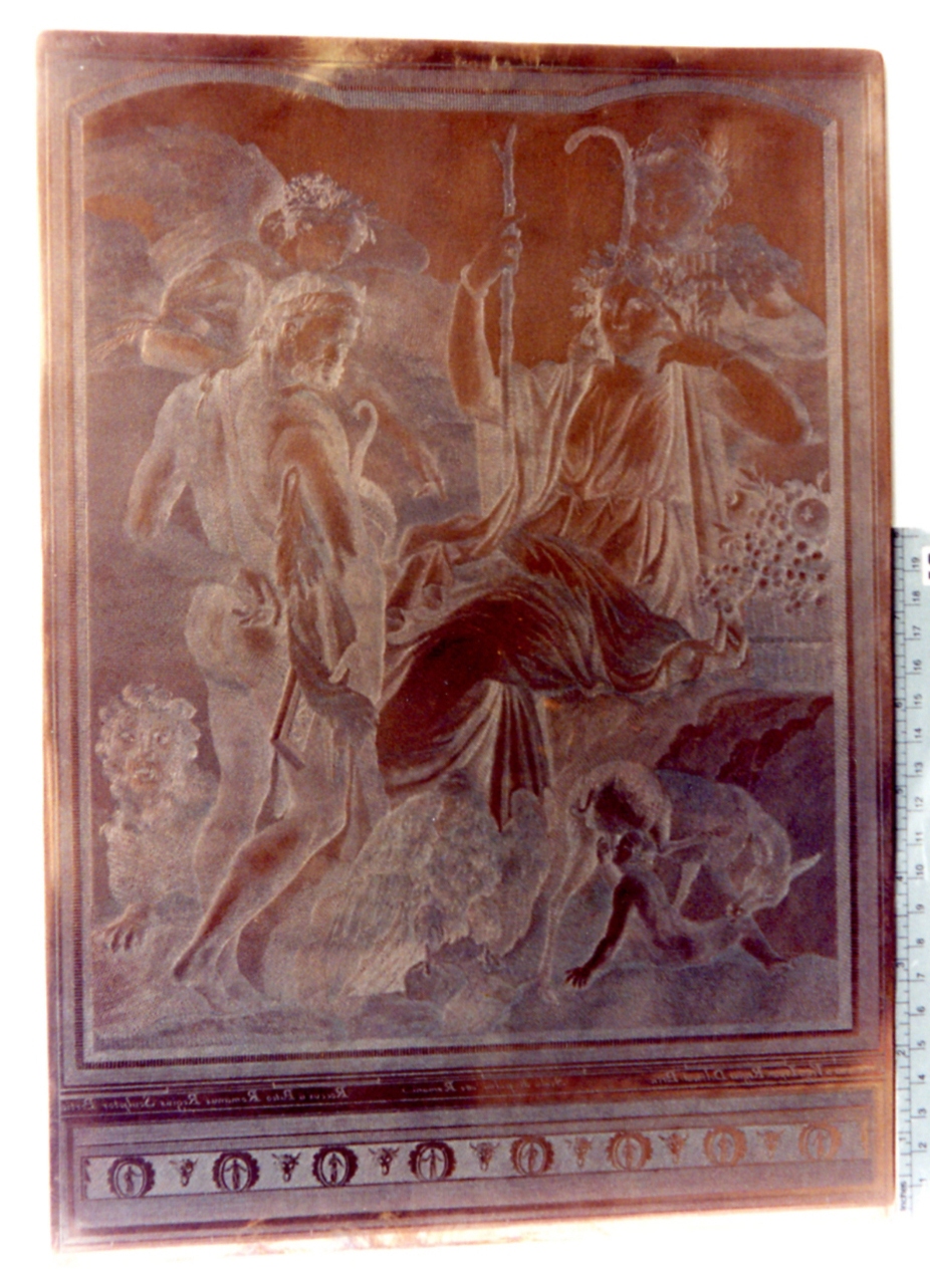 Eracle e Telefo (matrice) di La Vega Francesco, Pozzi Rocco (sec. XVIII)