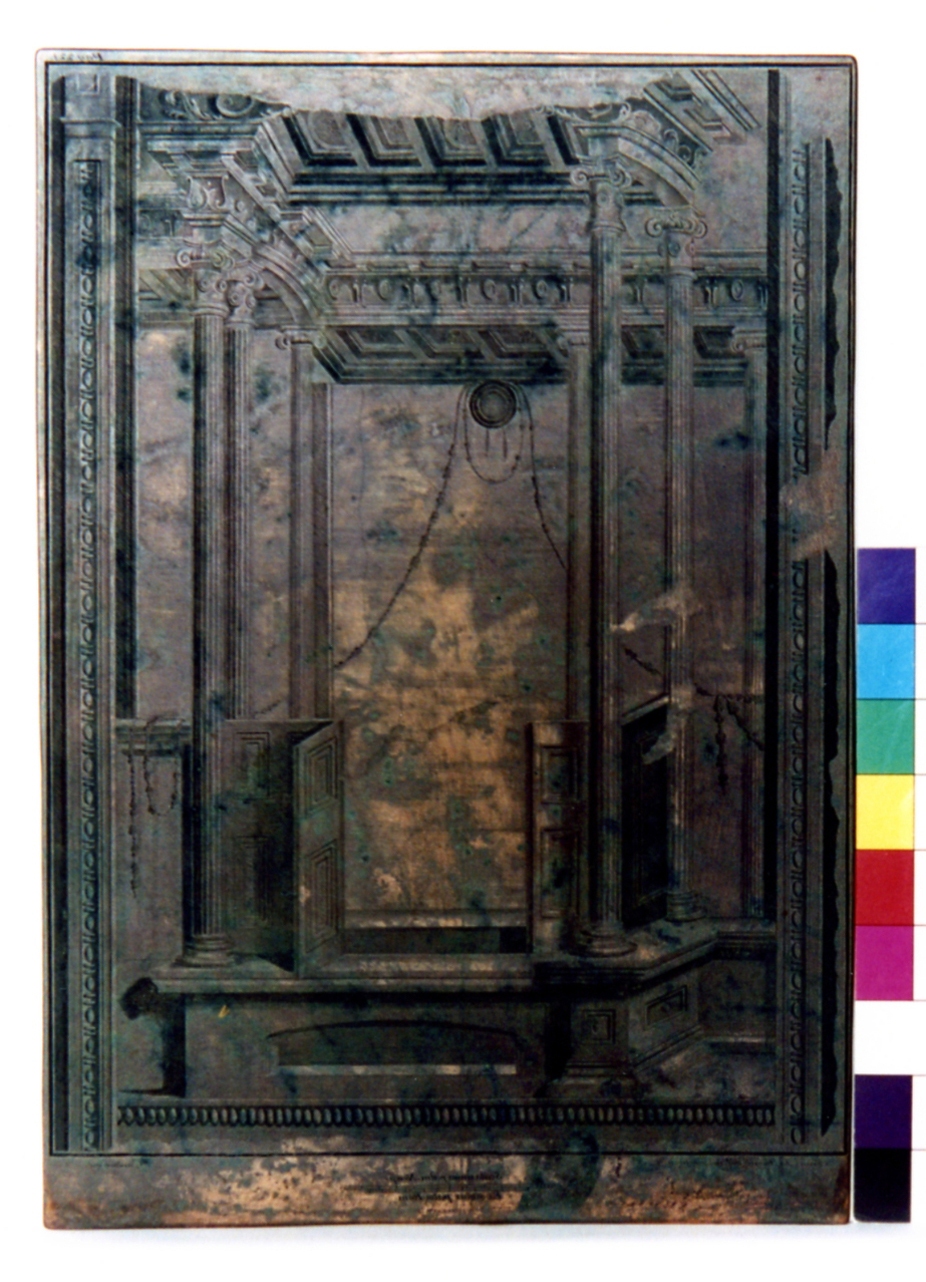 finte architetture (matrice) di Gaultier Pierre-Jacques, La Vega Francesco (sec. XVIII)