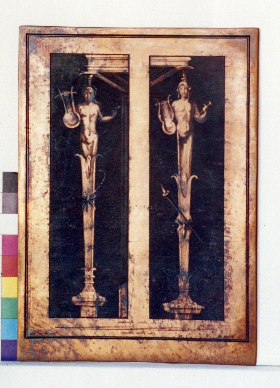 finte architetture (matrice) di Morghen Filippo, Morghen Giovanni Elia (sec. XVIII)
