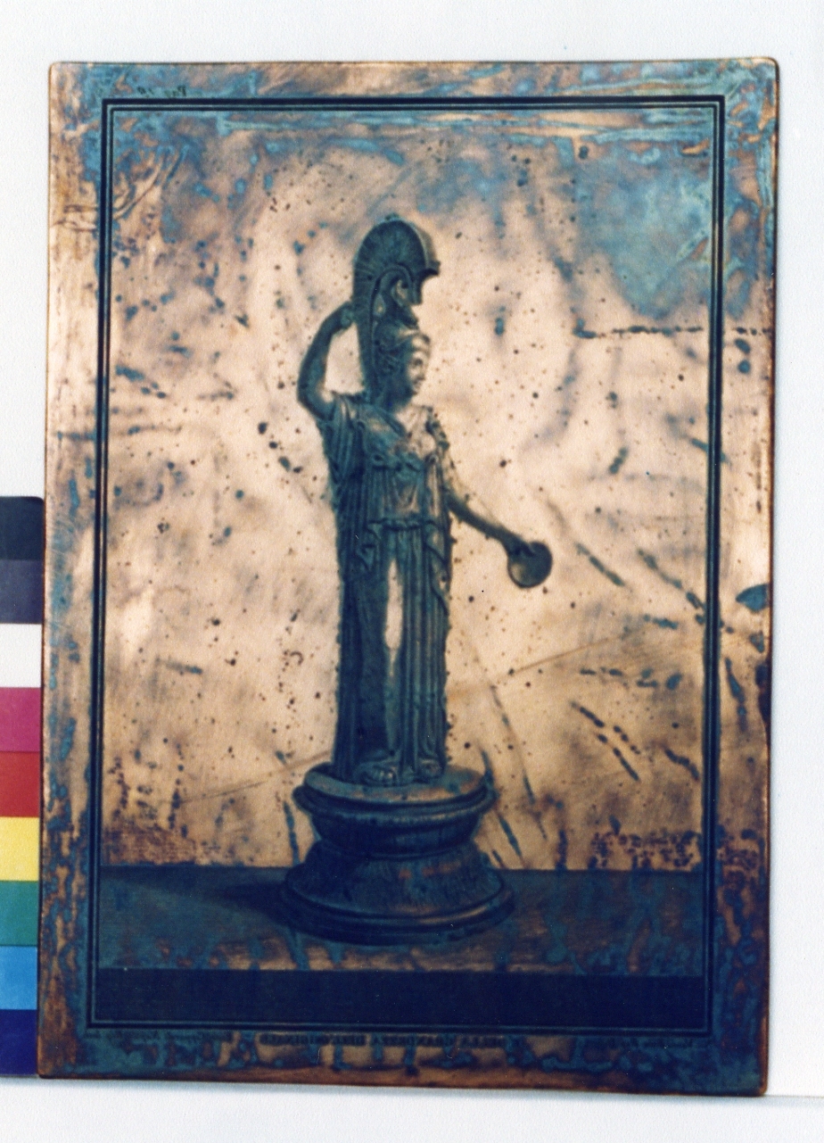 statuetta di Minerva (matrice) di Cepparoli Francesco, Vanni Nicola (sec. XVIII)