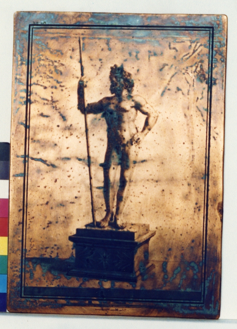 statua di Nettuno (matrice) di Cepparoli Francesco, Vanni Nicola (sec. XVIII)
