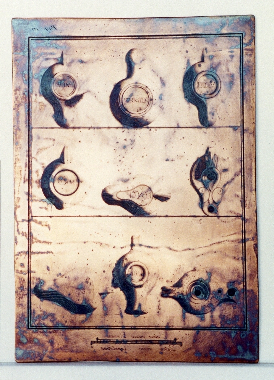 lucerne monolicni con bollo (matrice) di Vanni Nicola, Iacomino Marcantonio (sec. XVIII)