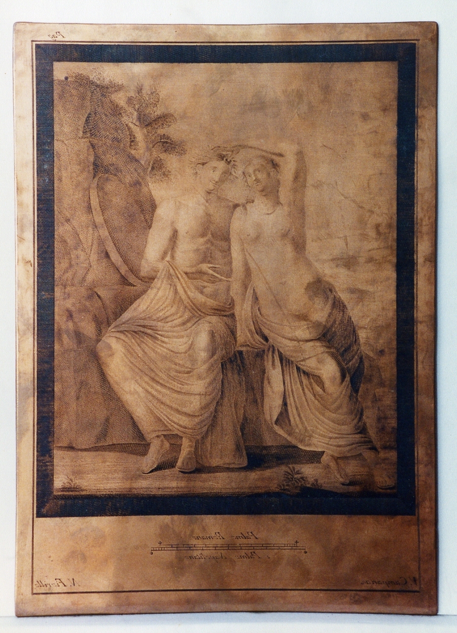 Marte e Venere (matrice) di Campana Vincenzo, Fiorillo Nicola (sec. XVIII)