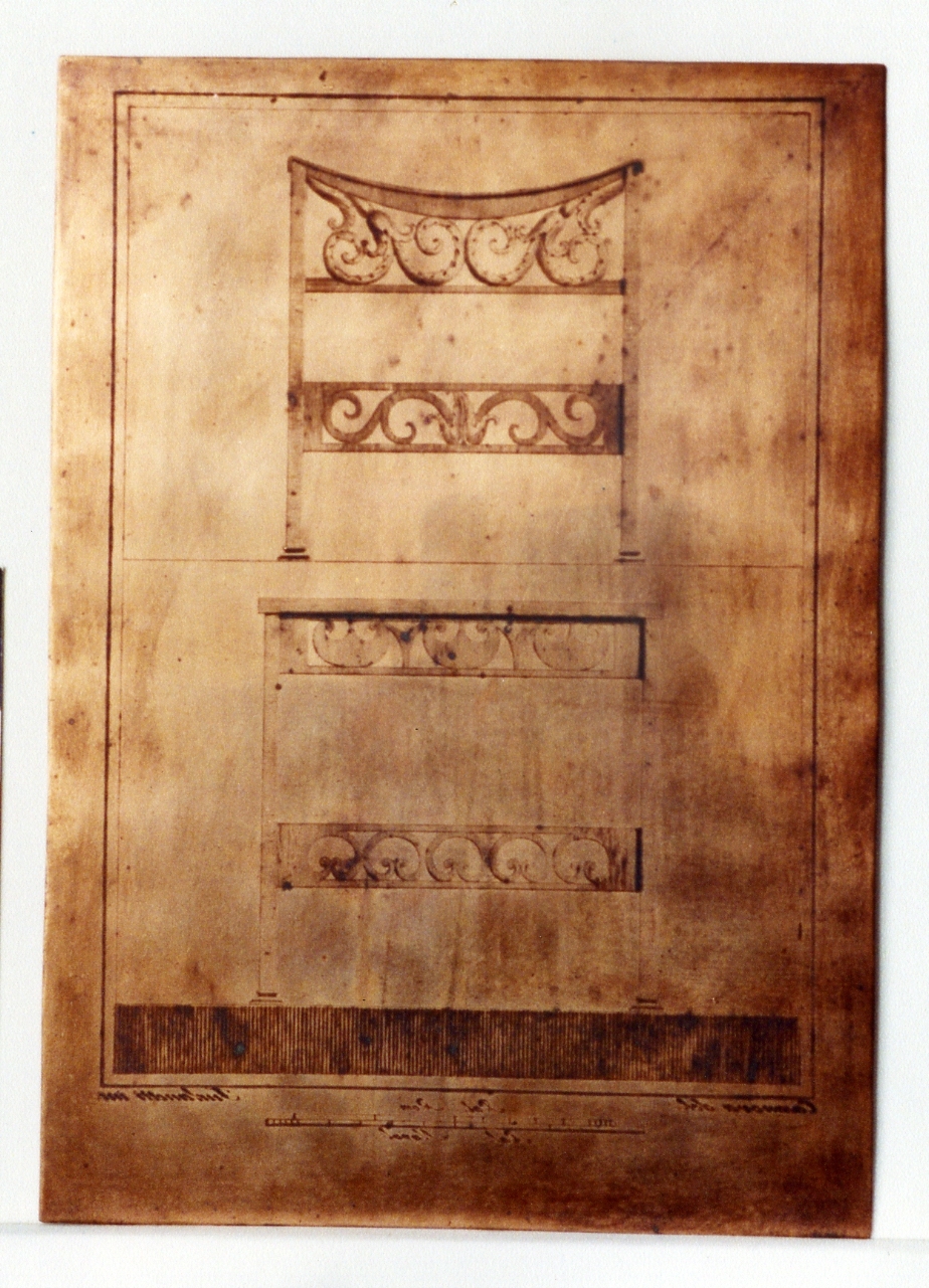 sgabelli (matrice) di Imperato Filippo, Casanova Giovanni Battista (sec. XVIII)