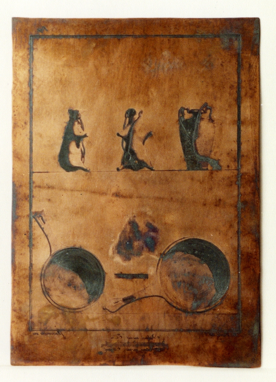 vasi e patere (matrice) di Iacomino Marcantonio, Vanni Nicola (sec. XVIII)