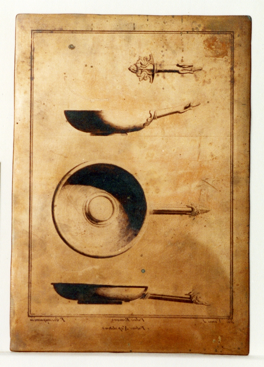 patere e paricolari (matrice) di Giomignani Francesco, Vanni Nicola (sec. XVIII)