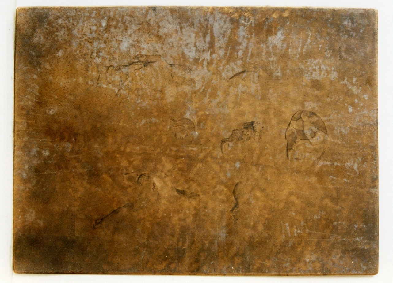 frammenti di figure di avorio (matrice) di Mori Ferdinando (sec. XIX)