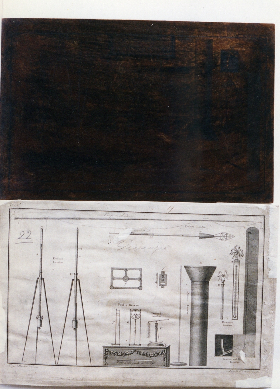 strumenti di precisione (matrice) di Bardet Luigi, Cataneo Aniello (sec. XVIII)