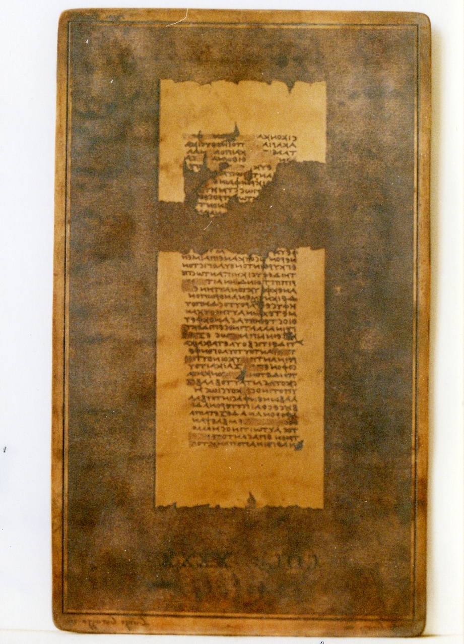 testo greco da Filodemo «dell' ira»: col. XXXX (matrice) di Corazza Luigi, Orazi Carlo (sec. XIX)