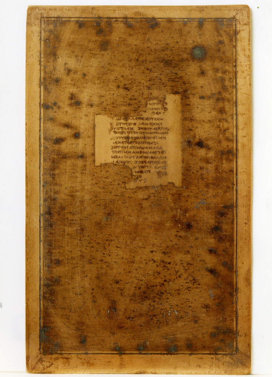 testo greco: col. XLV (matrice) di Lentari Antonio, Casanova Domenico (sec. XIX)