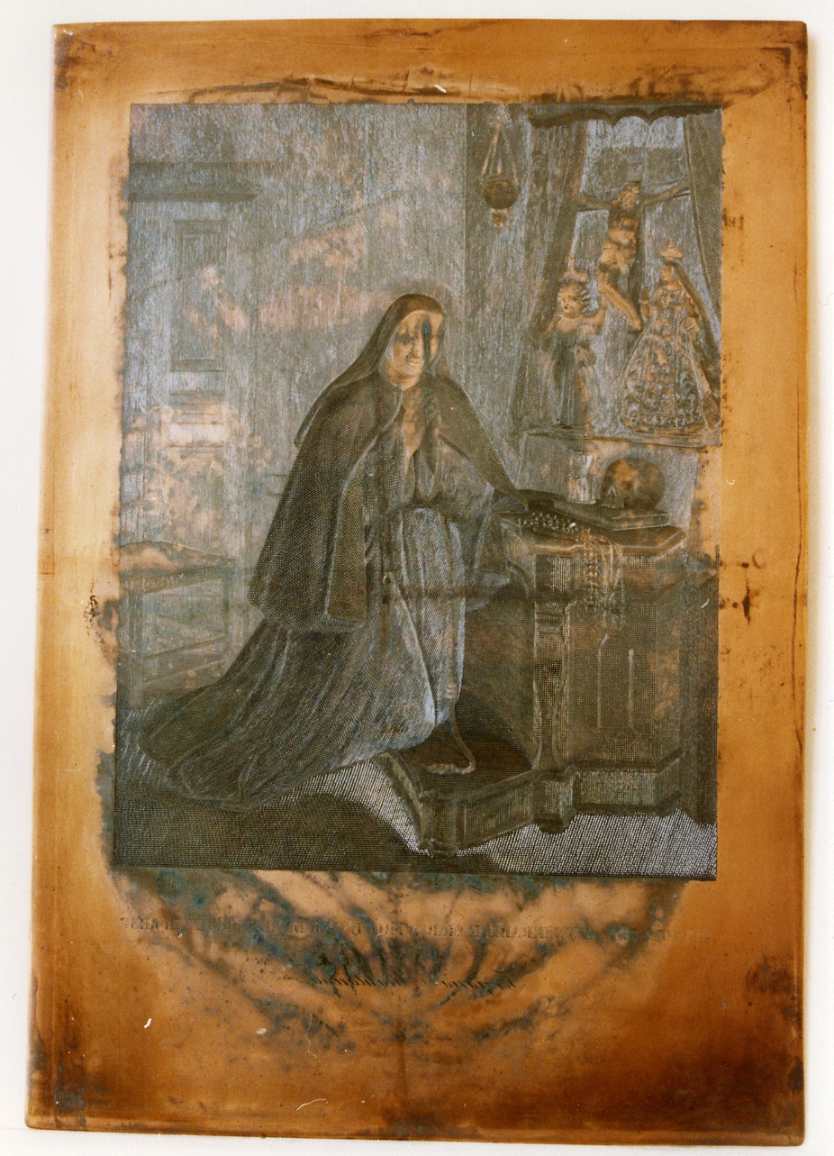 venerabile Maria Crocifissa delle Piaghe di Gesu' (matrice) di Maldarelli Gennaro, Biondi Carlo (sec. XIX)