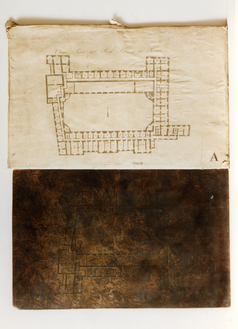 ultimo piano del Palazzo in Portici (matrice) di Segoni Vincenzo (sec. XVIII)