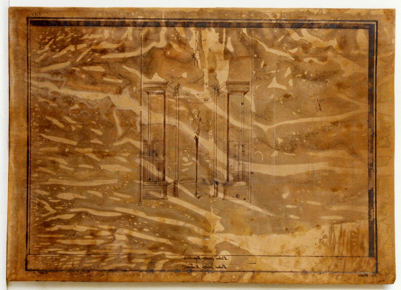 parete affrescata (matrice) di Vanni Nicola, Nolli Carlo (sec. XVIII)